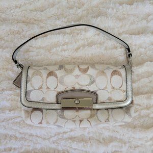 Coach wristlet clutch mini bag